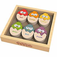 Color N Eggs Bilingual Matching Puzzle 