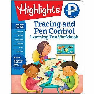 PB Highlights Preschool: Tracing And Pen Control