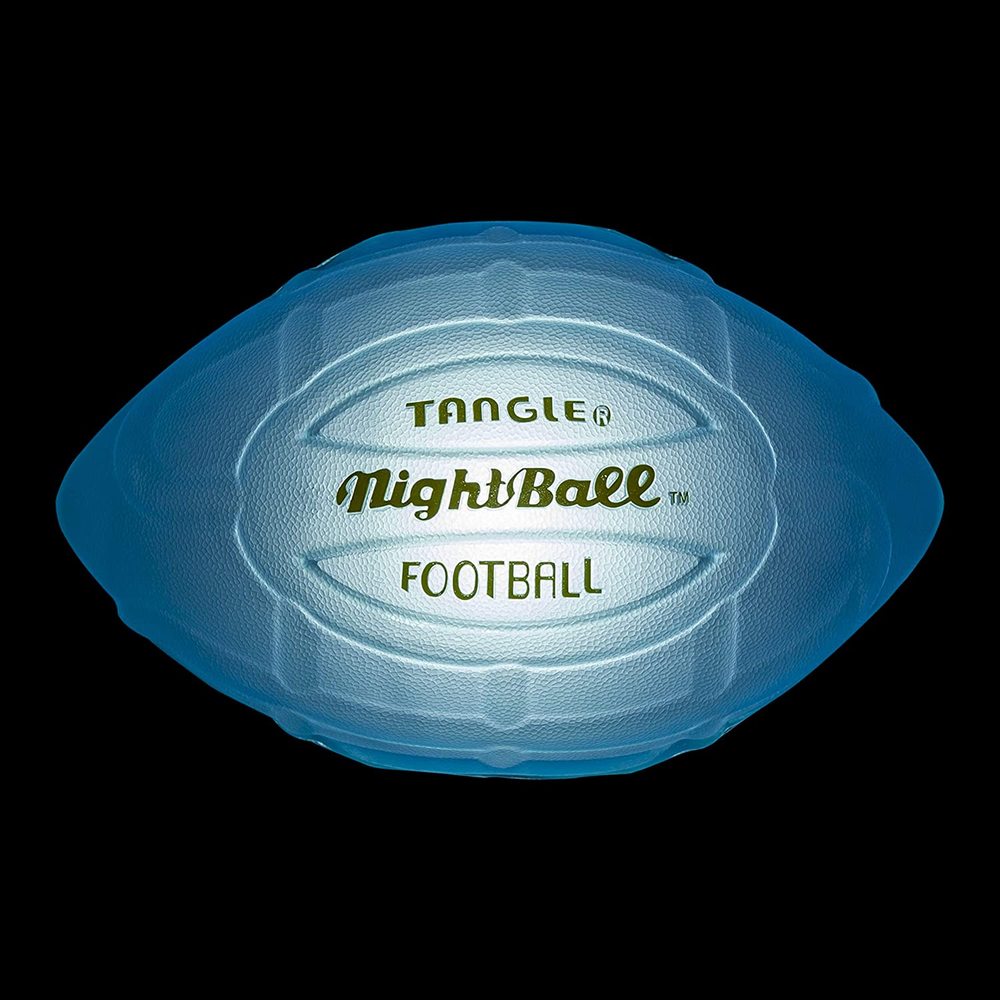 Nightball Tangle LED Light Up Football Blue - Grandrabbit's Toys in ...