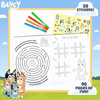 Bluey Coloring & Activity & Sticker Book