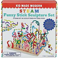 Fuzzy Stick Sculpture Set