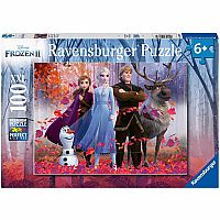 Disney Frozen 2 - Magic of The Forest - 100 Piece Jigsaw Puzzle for Kids