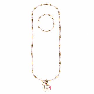 Magic Unicorn Necklace and Bracelet Set