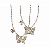 Butterfly BFF Tear and Share Necklaces