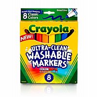 8ct Ultra Clean Washable Markers