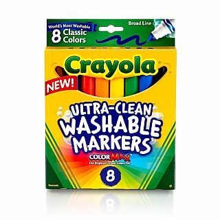 8ct Ultra Clean Washable Markers