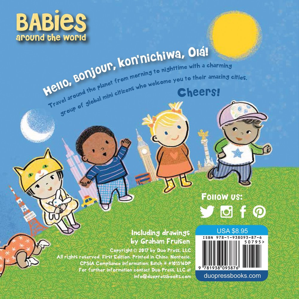 Babies Around the World Board Book - Grandrabbit's Toys in Boulder ...