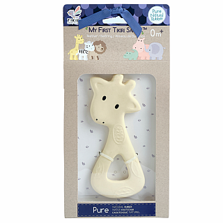 Giraffe Natural Rubber Teether