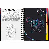 Scratch & Sketch Horses Hardback