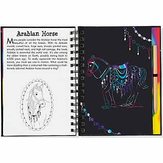 Scratch & Sketch Horses Hardback