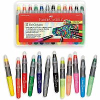 Gel Crayons 12 Count