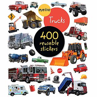 Eyelike Stickers: Trucks Paperback