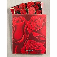 Red Roses Popup Card