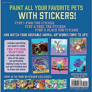 PB Paint By Stickers: Pets 