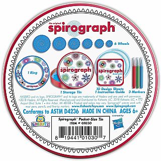 MINI SPIROGRAPH GIFT TIN