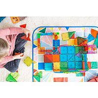 Storage Bin & Interactive Playmat Magna-Tiles 