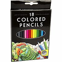 Colored Pencils: Set of 18
