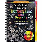 Scratch & Sketch Butterflies & Friends Hardback
