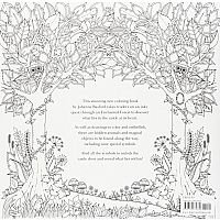 Enchanted Forest: An Inky Quest and Coloring Book Paperback