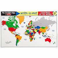Countries Of The World Write A Mat