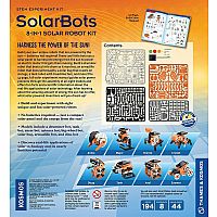 SolarBots: 8-in-1 Solar Robot Kit