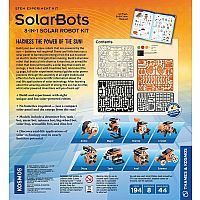 SolarBots: 8-in-1 Solar Robot Kit