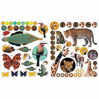 Animals Eyelike Stickers Paperback