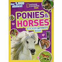 PB NATGEO Kids: Ponies and Horses Activity 