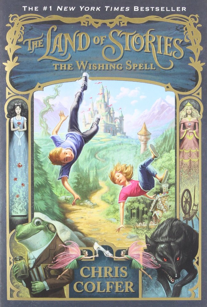 The Land of Stories 1 The Wishing Spell Paperback Grandrabbit's