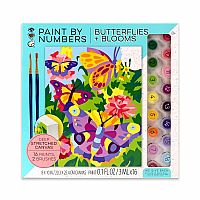 Paint By Number Butterflies & Blooms