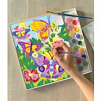 Paint By Number Butterflies & Blooms