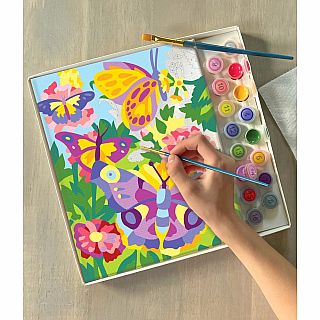 Paint By Number Butterflies & Blooms