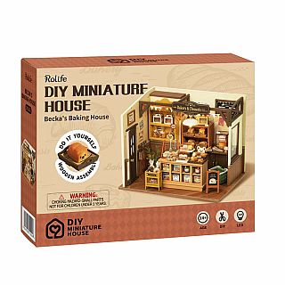 Rolife Becka's Baking House DIY Miniature House Kit