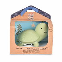 Turtle Natural Rubber Rattle