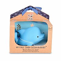 Dolphin Natural Rubber Rattle