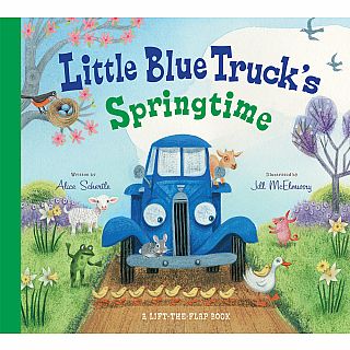 Little Blue Truck's Springtime Board Book