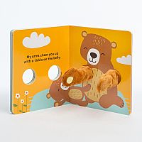 Hug Me Little Bear: Finger Puppet Board Book