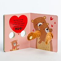 Hug Me Little Bear: Finger Puppet Board Book