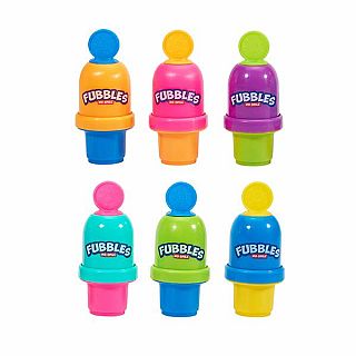Little Kids Fubbles No-Spill Tumbler Includes 2oz Bubble Solution and Bubble Wand