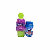 Little Kids Fubbles No-Spill Tumbler Includes 2oz Bubble Solution and Bubble Wand