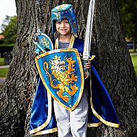 Liontouch Medieval Noble Knight Blue Foam Toy Sheild 