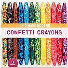 Confetti Coloring Crayons - Set of 12