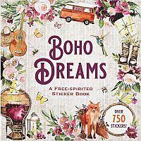 Boho Dreams Sticker Book: A Free-Spirited Sticker Book