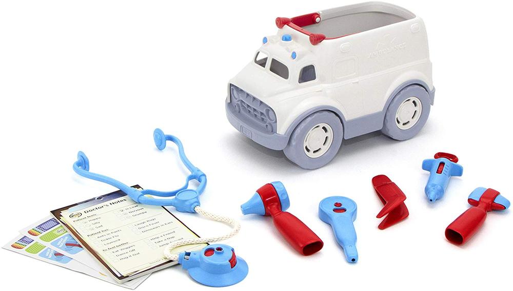 green toys ambulance doctors kit