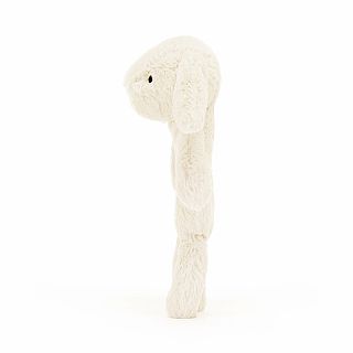 Cream Bashful Bunny Ring Rattle