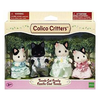 Tuxedo Cat Family