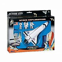 Space Shuttle 7 Piece Playset With Kennedy Sign