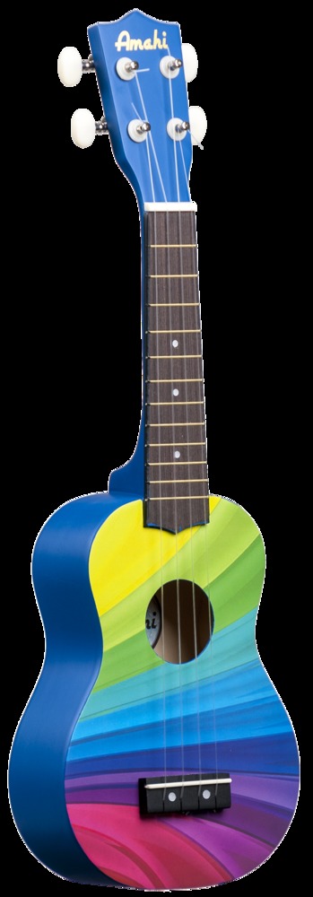 Amahi Ukulele - Rainbow Wave Amahi Ukulele - Rainbow Wave