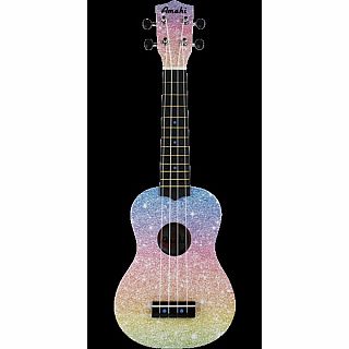 Rainbow Glitter Ukulele