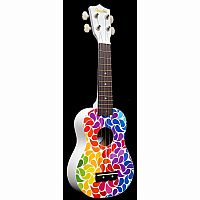 Rainbow Flower Ukulele